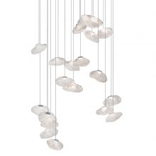 bocci 73.20 pendant light with rectangular canopy on white background