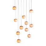 bocci 84.11 pendant light with rectangular canopy on white background