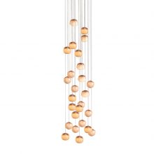 bocci 84.26 pendant light with round canopy on white background