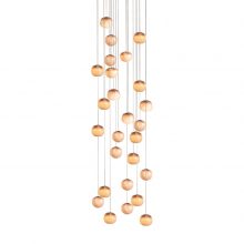 bocci 84.26 pendant light with square canopy on white background