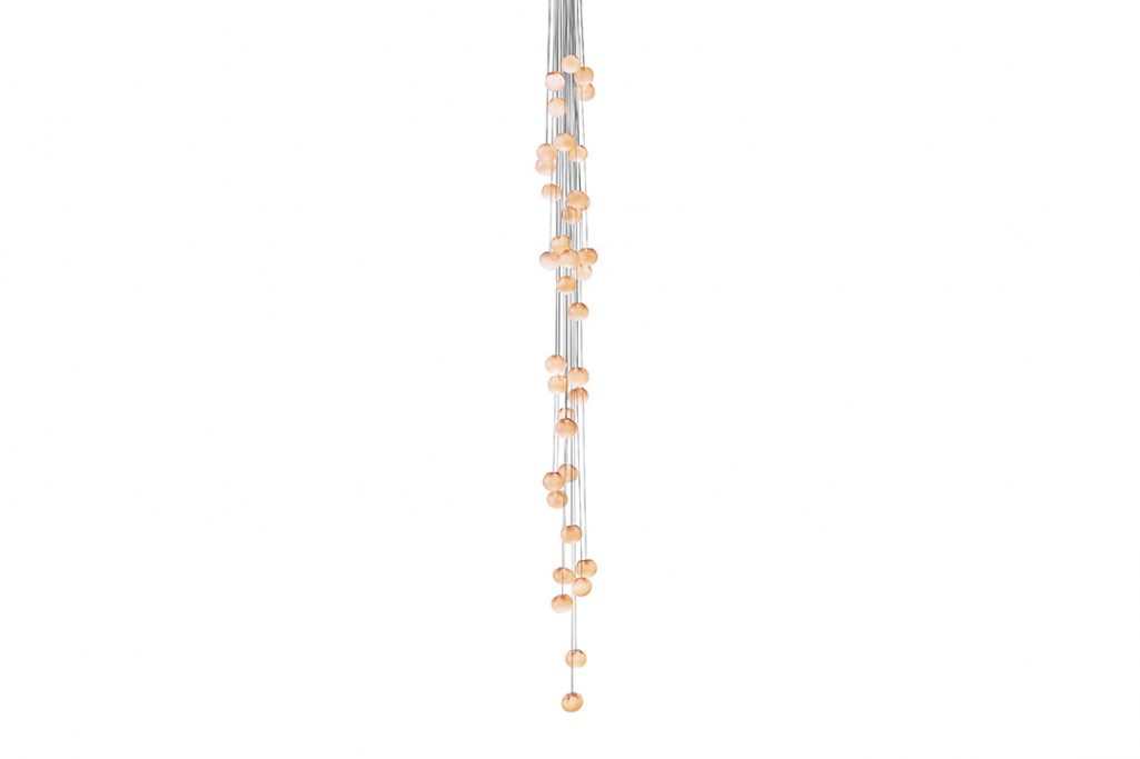 bocci 84.37 cluster pendant light on a white background