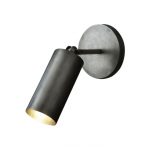 apparatus cylinder sconce on a white background
