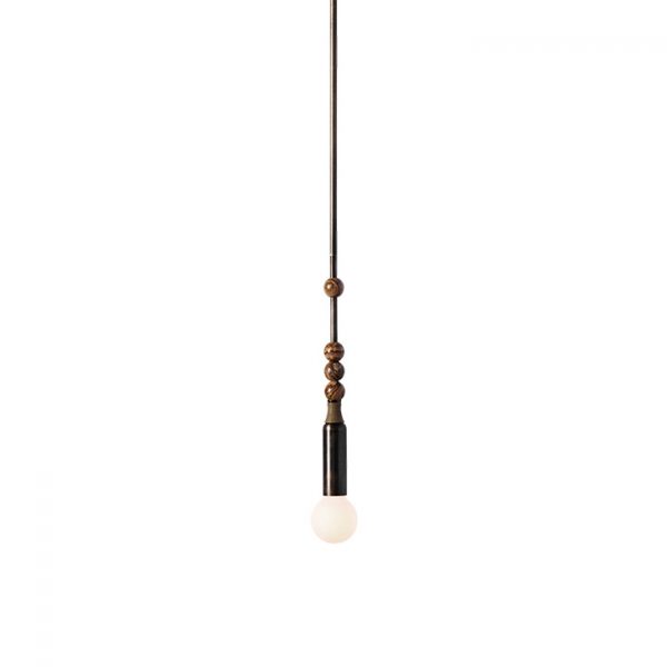 apparatus talisman 1 pendant light on a white background