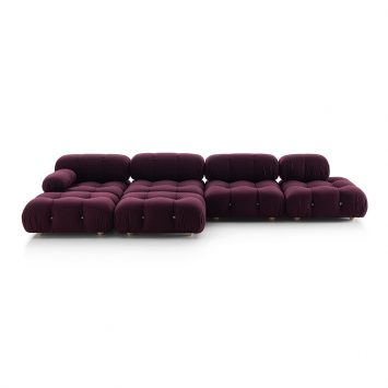b&b italia camaleonda sofa on a white background