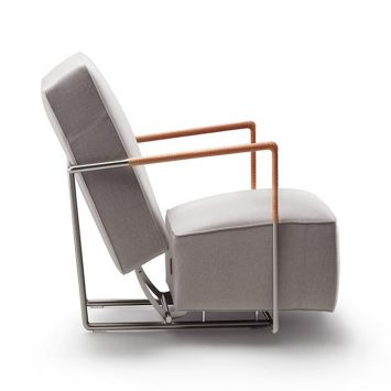 flexform abc armchair on a white background