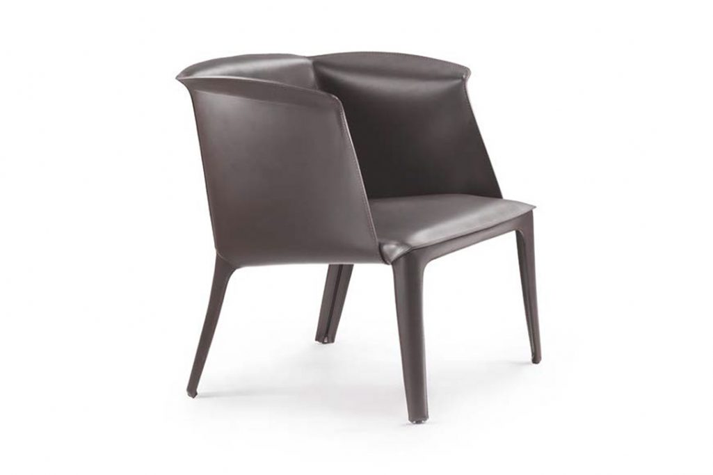 flexform isabel armchair small on a white background