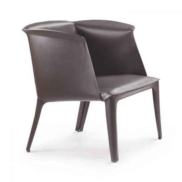 flexform isabel armchair small on a white background