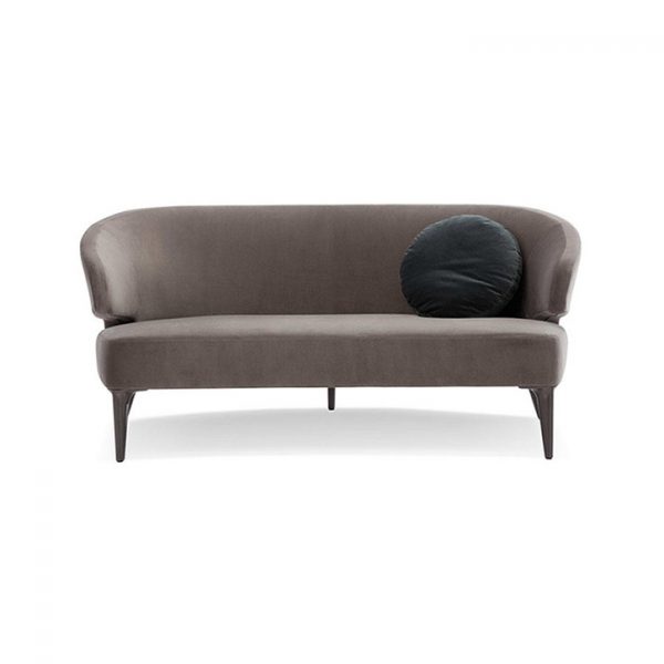 minotti aston sofa on a white background
