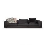 minotti freeman duvet sofa on a white background