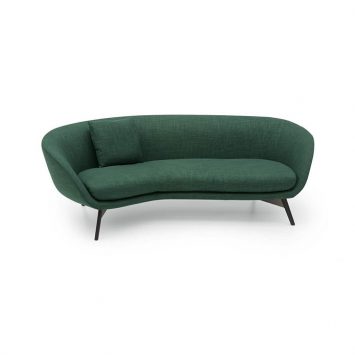 minotti russell sofa on a white background
