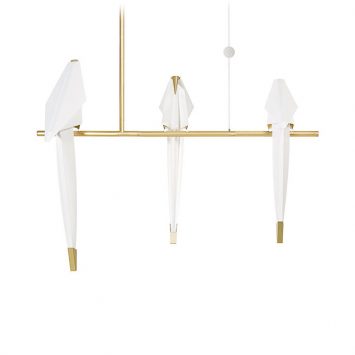 moooi perch light branch pendant small on a white background