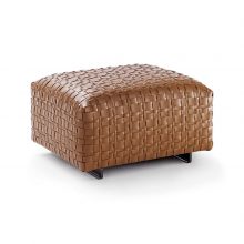 flexform bangkok ottoman on a white background
