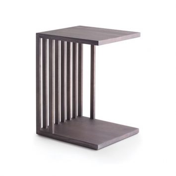 flexform vienna side table on a white background