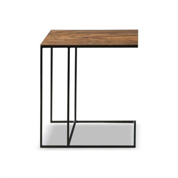 minotti leger side table on a white background