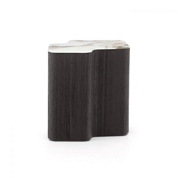 minotti lou side table on a white background
