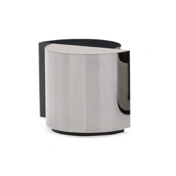 minotti shields side table on a white background