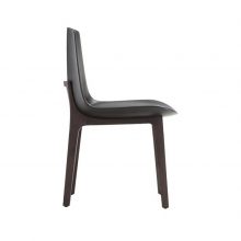 poliform ventura dining chair on a white background