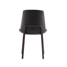 poliform ventura dining chair on a white background