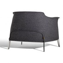 back of a poltrona frau archibald gran comfort armchair