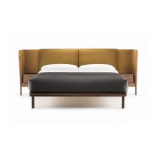 de la espada dubois bed low headboard with bedside tables