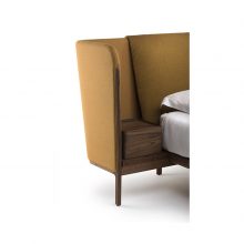 de la espada dubois bed low headboard with bedside tables