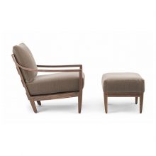 de la espada low lounge armchair and ottoman