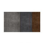 minotti dibbets flag rug pewter