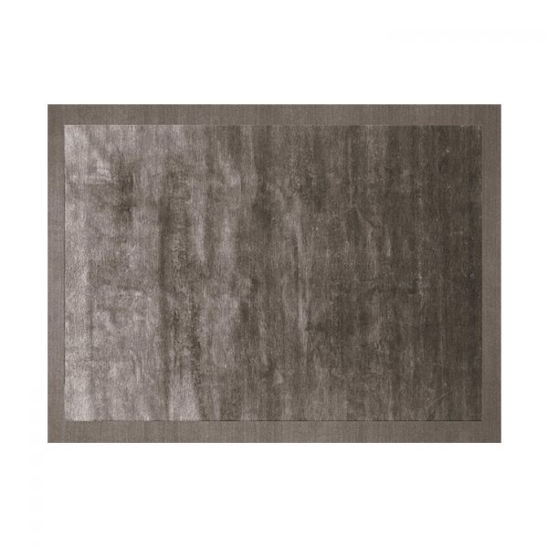 poliform frame rug grey