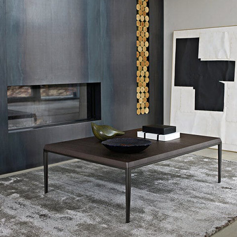 b&b italia michel coffee table in situ