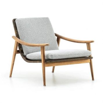 minotti fynn outdoor armchair