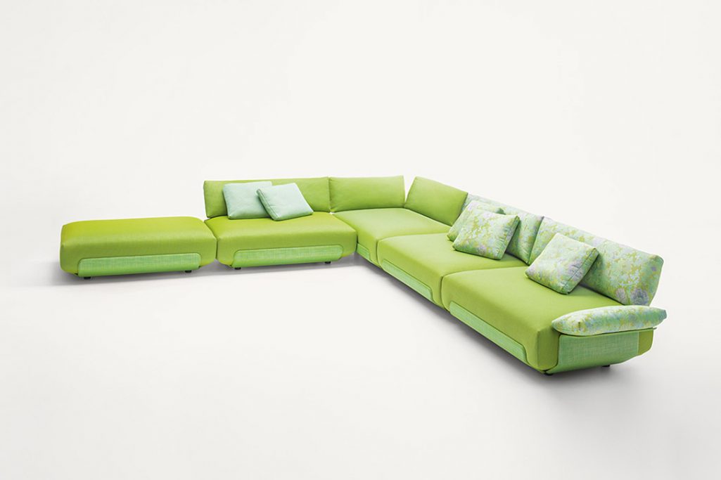 paola lenti oasi outdoor sofa