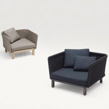 paola lenti sabi outdoor armchairs