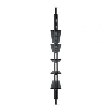 b&b italia jack bookcase side view