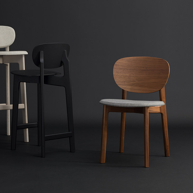 zeitraum zenso dining chair and stools