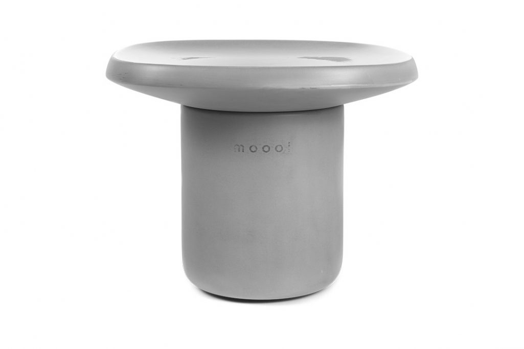 moooi obon table square high grey