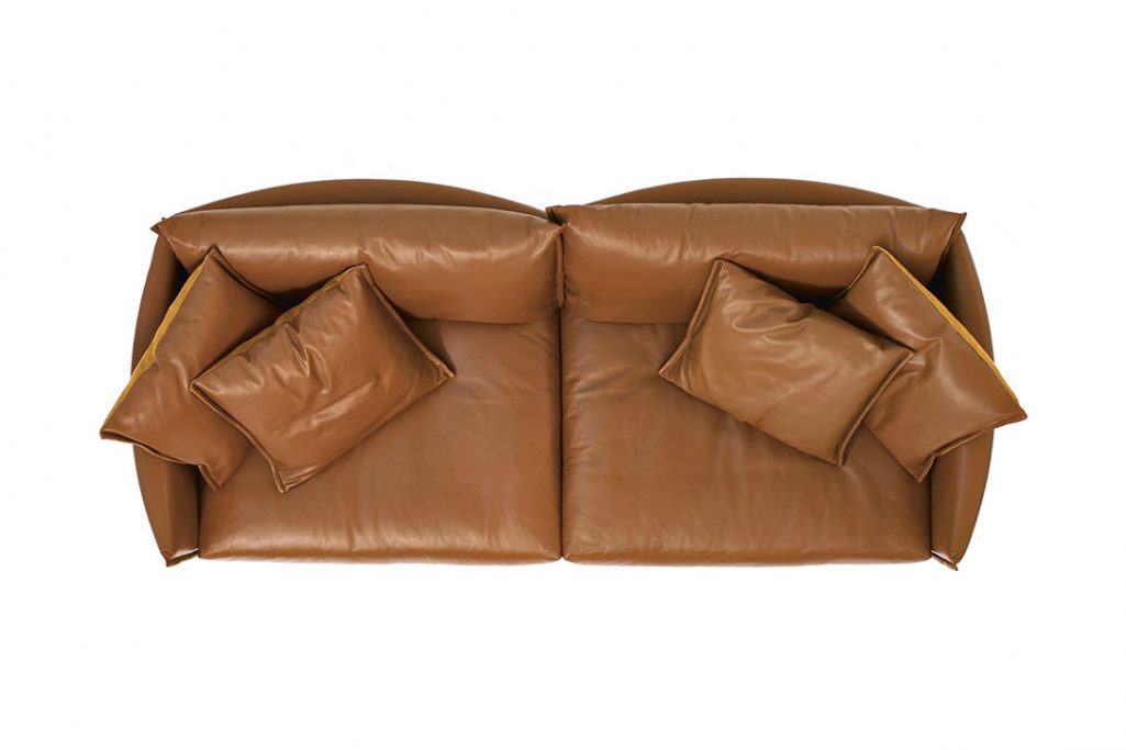 moroso gentry leather sofa