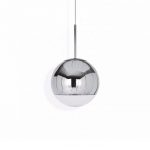tom dixon mirror ball pendant light 25cm chrome