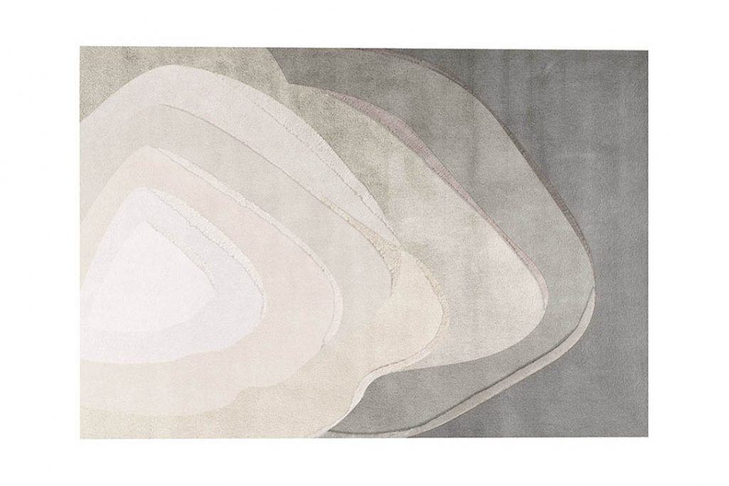 limited edition agate high rug whisper swan
