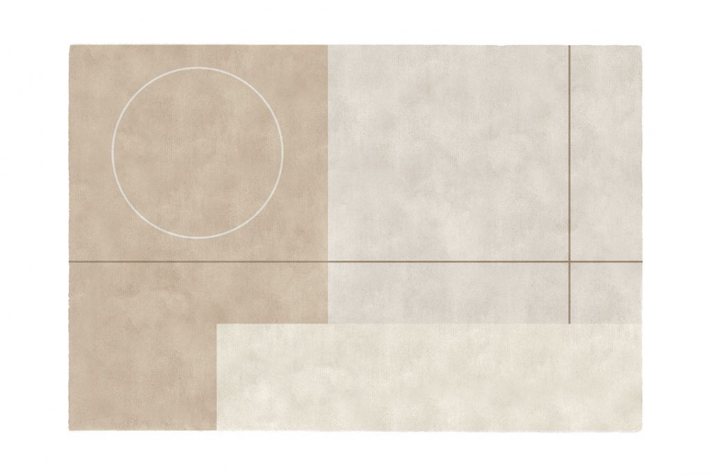 limited edition bauhaus rug minimal 78
