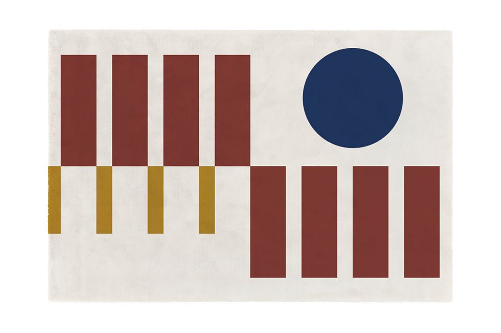 limited edition bauhaus rug forms 50