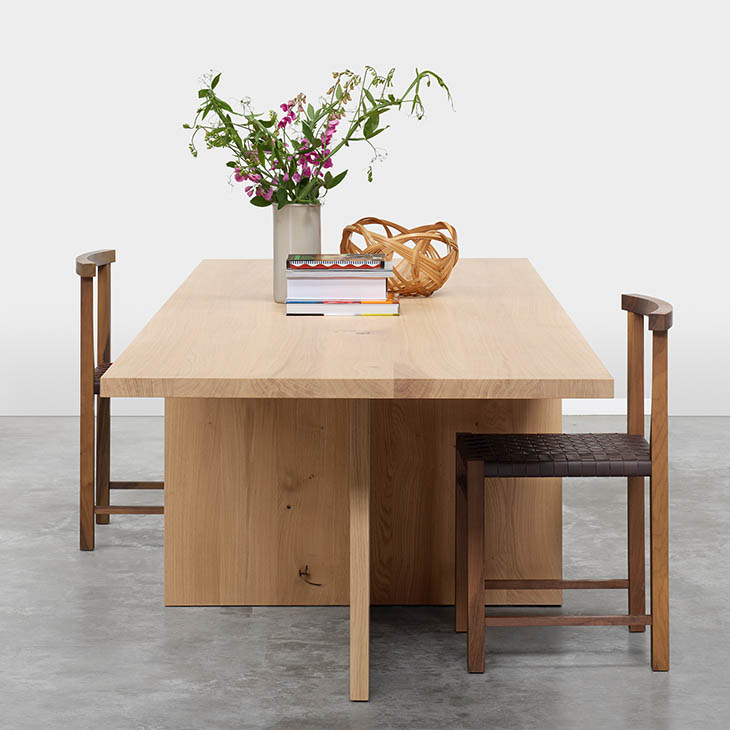 e15 zehn dining table in situ