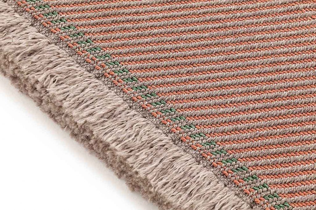 gan rugs garden layers outdoor rug diagonal terracotta
