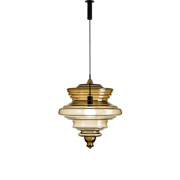 lasvit neverending glory pendant light la scala large smoke