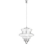lasvit neverending glory pendant light la scala medium clear