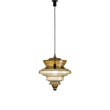 lasvit neverending glory pendant light la scala medium smoke