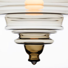 lasvit neverending glory pendant light la scala large smoke