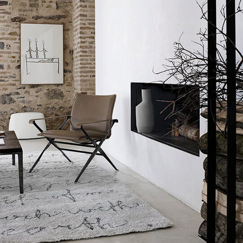 b&b italia beverly ‘14 armchair in situ