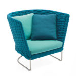 paola lenti ami outdoor armchair