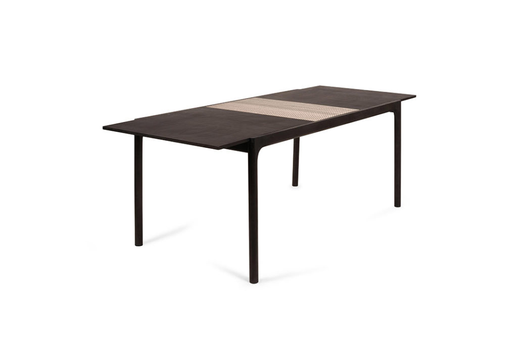 zanat unna dining table black-stained maple