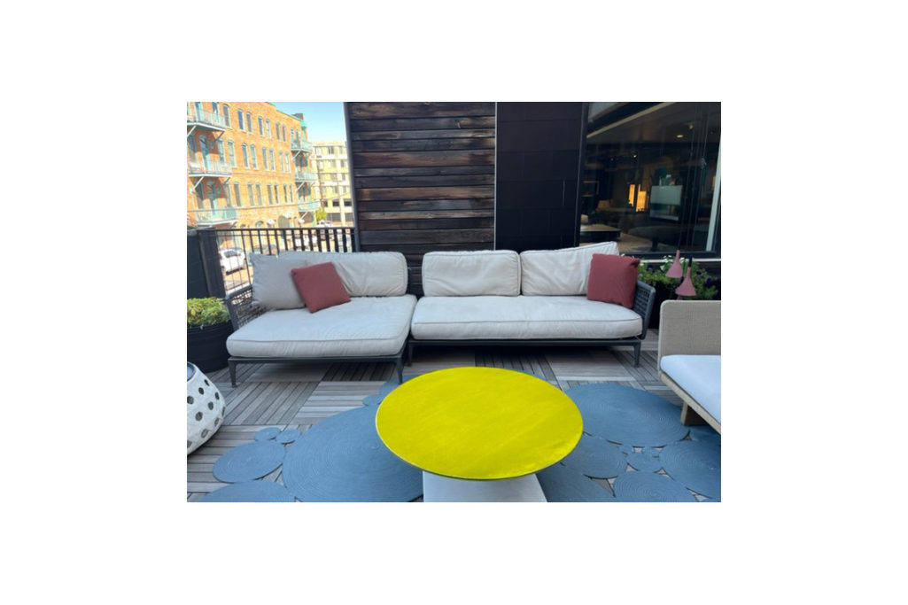 b&b italia ribes outdoor sectional sofa studio como floor model